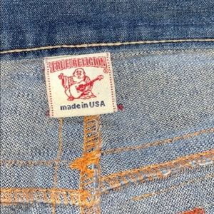 True Religion jean shorts